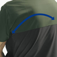 フォーク スクラブ セージグリーン×ガンメタ S 7040SC-4 1枚　スクラブ