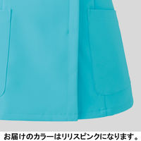 フォーク レディスジップスクラブ Lピンク L HI704-3-L 1枚　スクラブ