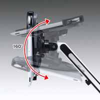 サンワサプライ　7～11インチiPad・タブレット用アーム壁面用　CR-LATAB10　（直送品）