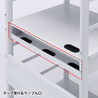 サンワサプライ　SOHOラック RAC-S600L　高さ1020mm 1台　（直送品）