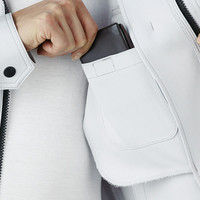 自重堂　制服百科　製品制電ジャンパー　ネービー　Ｍ　71300（直送品）