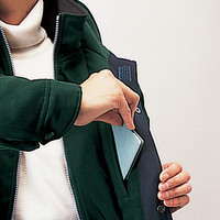 自重堂　制服百科　防寒ブルゾン（フード付）　ネービー　ＬＬ　48120（直送品）