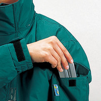 自重堂　制服百科　ダブルライナー防水防寒ブルゾン（フード付）　ダークブルー　ＬＬ　48050（直送品）