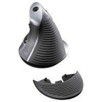 サンワサプライ　有線マウス　ブラック　エルゴノミクス形状/リストレスト付/レーザー方式/5ボタン　MA-ERG5　（直送品）