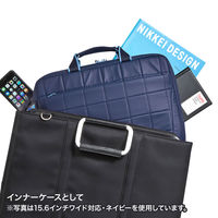サンワサプライ 衝撃吸収PCケース(13.3型ワイド) BAG-P21BK2 1個（直送品）