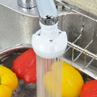 カクダイ クビフリキッチンシャワー(ホワイト) GA-HK001 1個