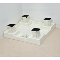 これカモ 洗濯機用 かさ上げ台 （振動軽減 掃除・メンテナンスに最適 置くだけ簡単） GA-LF001