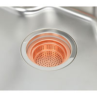 これカモ シンク用 銅製ゴミカゴ 排水口のゴミ受け （殺菌効果 ヌメリ・臭い防止 衛生的） GA-PB012