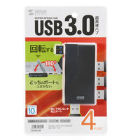USBハブ　USB3.2Gen1　USB3.2Gen1×4　USBポート　USB-3HSC1BK　サンワサプライ　1個