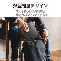 パソコンケース PCバッグ Ultrabook用ZEROSHOCKケース ZSB-IBUB04BK エレコム 1個（直送品）