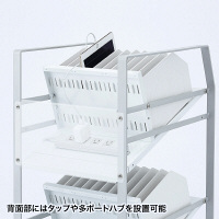 サンワサプライ　タブレットワゴン（2段）　RAC-TABWG2　（直送品）