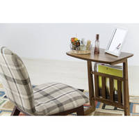 東谷　ソファサイドテーブル　トムテ　TAC-239WAL　ウォルナット　1台　（直送品）