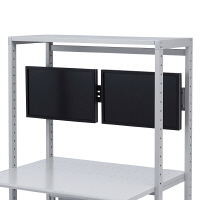 サンワサプライ　eラック　モニター用バー（幅1000mm）　ER-100MB　1セット　（直送品）