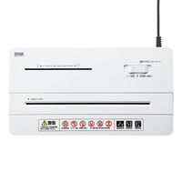 A4  クロスカットシュレッダー(11L/最大5枚細断) PSD-AW5534W サンワサプライ（サンワダイレクト）（直送品）