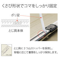 プラス フラットF樹脂 021N A4S IV NO.021N 1セット(10冊)（直送品）