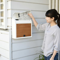 山善 YAMAZEN メールボックス WP1603D(WH/WD) 1台（直送品）