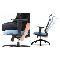 【車上渡し】アール・エフ・ヤマカワ T30 チェア 可動肘 グリーン FHTN302RF015 1脚（直送品）