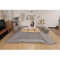 セルタン 洗えるラグ付 ローソファ Lサイズ 幅2500mm グリーン A683a-683GRN 1台（直送品）