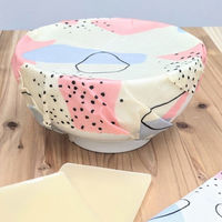 高孝物産　A Little Something　みつろうラップ手作りキット　1枚入り　カモフラ(黄×ピンク)　1セット（直送品）