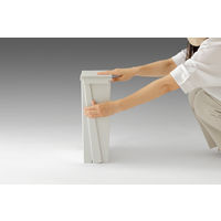 リス どこでも使えるペダルダストボックス13L ダークグレー GPRB052 1個