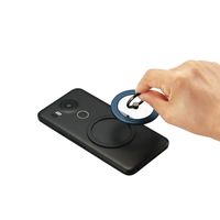 スマホリング マグネット 【 iPhone Android 各種 】 ネイビー P-STRMKPCRNV エレコム 1個（直送品）