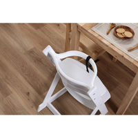 不二貿易 グローアップチェアー ペールホワイト 19067 1台（直送品）