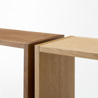 無印良品 スタッキングシェルフ 3段 オーク材 幅42×奥行28.5×高さ121cm 1セット（2個） 良品計画