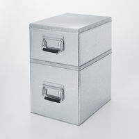 無印良品 トタンボックス 大 高さ16cmタイプ 1セット（3個） 良品計画