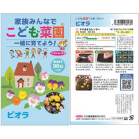 日本農産種苗 こども菜園 にこにこセット秋(観察シート付) 4960599900036 1セット(5袋入)（直送品）