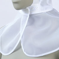 【衛生帽子】 住商モンブラン「現場のチカラ」 頭巾帽子 兼用 L A9-1055 白 1セット(5枚入)  オリジナル