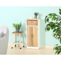 不二貿易 マルチスタイルラック ポーラ 幅340×奥行210×高さ785mm ナチュラル 15521 1台（直送品）