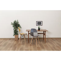 不二貿易 イームズ パッチワークシェルチェア マルチカラー（グリーン） 70585 1脚（直送品）