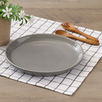 スタッキングプレート　Φ２０５ｍｍ　アリビオ　ＬＧＹ 77492 1箱（6個入り） 不二貿易（直送品）