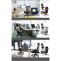 Netforce オフィスチェア ヘッドレスト・ハンガー・フットレスト付 疲れにくい椅子 リクライニング ダイナミクスX ブラック×ワインレッド（直送品）