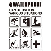 ライラクス DRESS 防水トートバッグ 65L ブラック 4249368 1個（直送品）