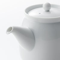 【まとめ買いセット】無印良品 白磁ティーポット 約550ml 1箱（3個入） 良品計画