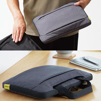 インナーバッグ 11.6インチ 収納式ハンドル付き 撥水加工 パソコンケース ブラック BM-IBCH11NBK 1個