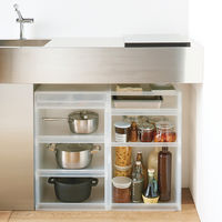 無印良品 ポリプロピレン 収納ラック 小 幅37×奥行26×高さ9cm 良品計画