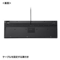 サンワサプライ USBハブ付コンパクトキーボード SKB-KG2UH3BK 1個