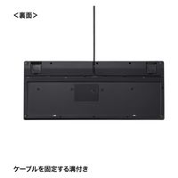 サンワサプライ USBハブ付コンパクトキーボード SKB-KG3UH2BK 1個