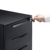 サンワサプライ キャビネット 幅390×奥行534×高さ600mm ホワイト SNW-106BK 1台（直送品）