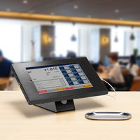 サンワサプライ iPad用スチール製スタンド付きケース(ブラック) CR-LASTIP34BK 1台