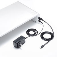 サンワサプライ USB Type-C接続ハブ付き机上ラック(ホワイト) MR-LC210CHW 1個（直送品）