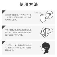 不織布マスク 3D キープフィット ライトベージュ ふつうサイズ(個包装) 25枚入り（直送品）