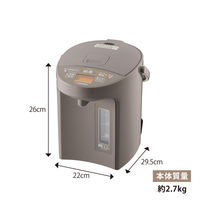 象印マホービン VE電気まほうびん 2.2L CV-GC22-TL 1個