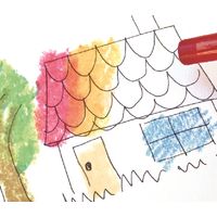 コクヨ オイルゲルクレヨン 透明くれよん 1箱（10色入） KE-AC27