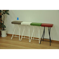 エイ・アイ・エス 折畳ハイスツール ブラウン AAHS-42 BR 1脚（直送品）