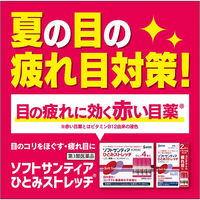 ソフトサンティア ひとみストレッチ 5ml 4本 参天製薬　コンタクト対応 目薬 ビタミンB12 目の疲れ【第3類医薬品】