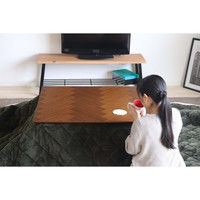 【軒先渡し】ヤマソロ マルクス こたつ 幅1050×奥行750×高さ400mm 300Wヒーター ブラウン 82-601 1台（直送品）