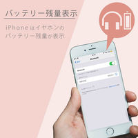 エレコム Bluetoothイヤホン/FASTMUSIC/bund/HPC1 LBT-HPC14MPPN 1個